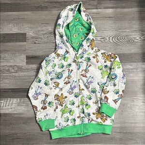 Toy Story Character Hoodie with Green Accents